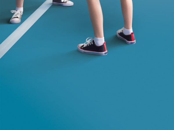 Линолеум BIGFOOT 4.3/0.6 OCEAN BLUE